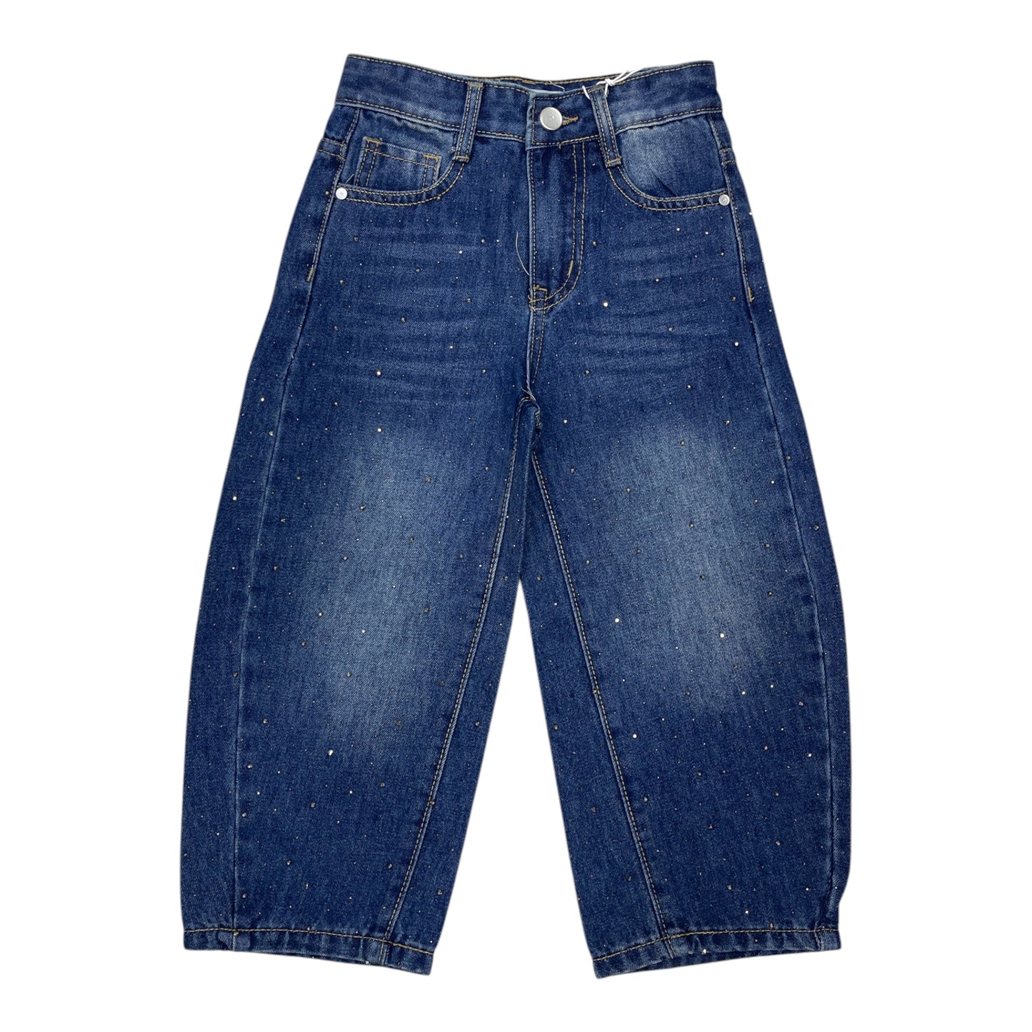 Jeans baggy shine