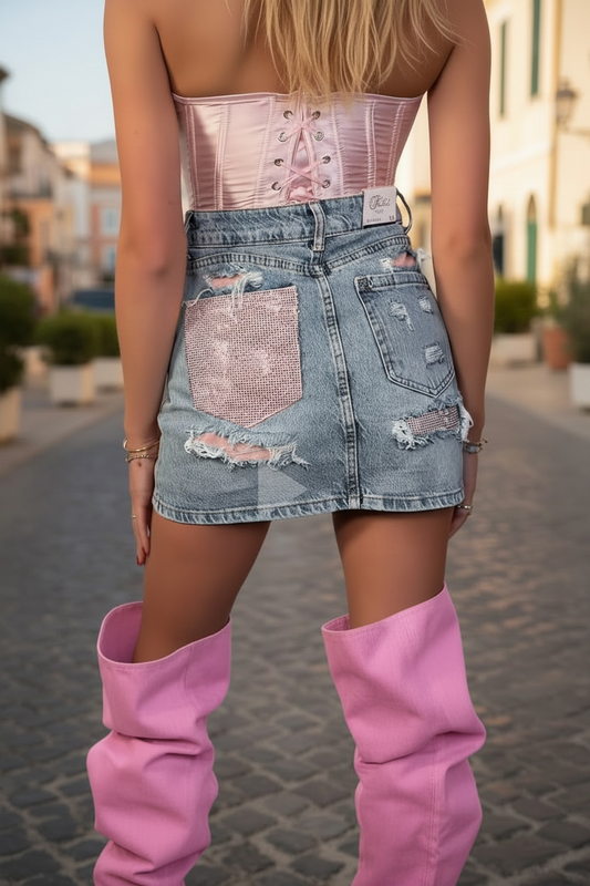 Gonna Denim Pinky