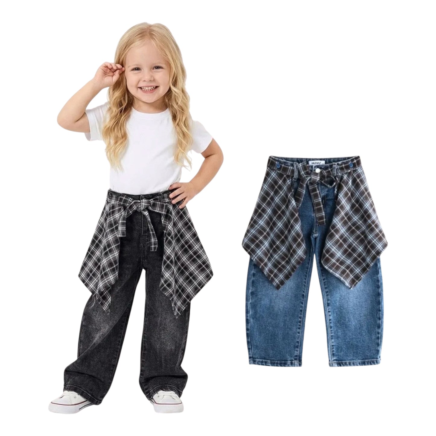 Jeans mini scottish