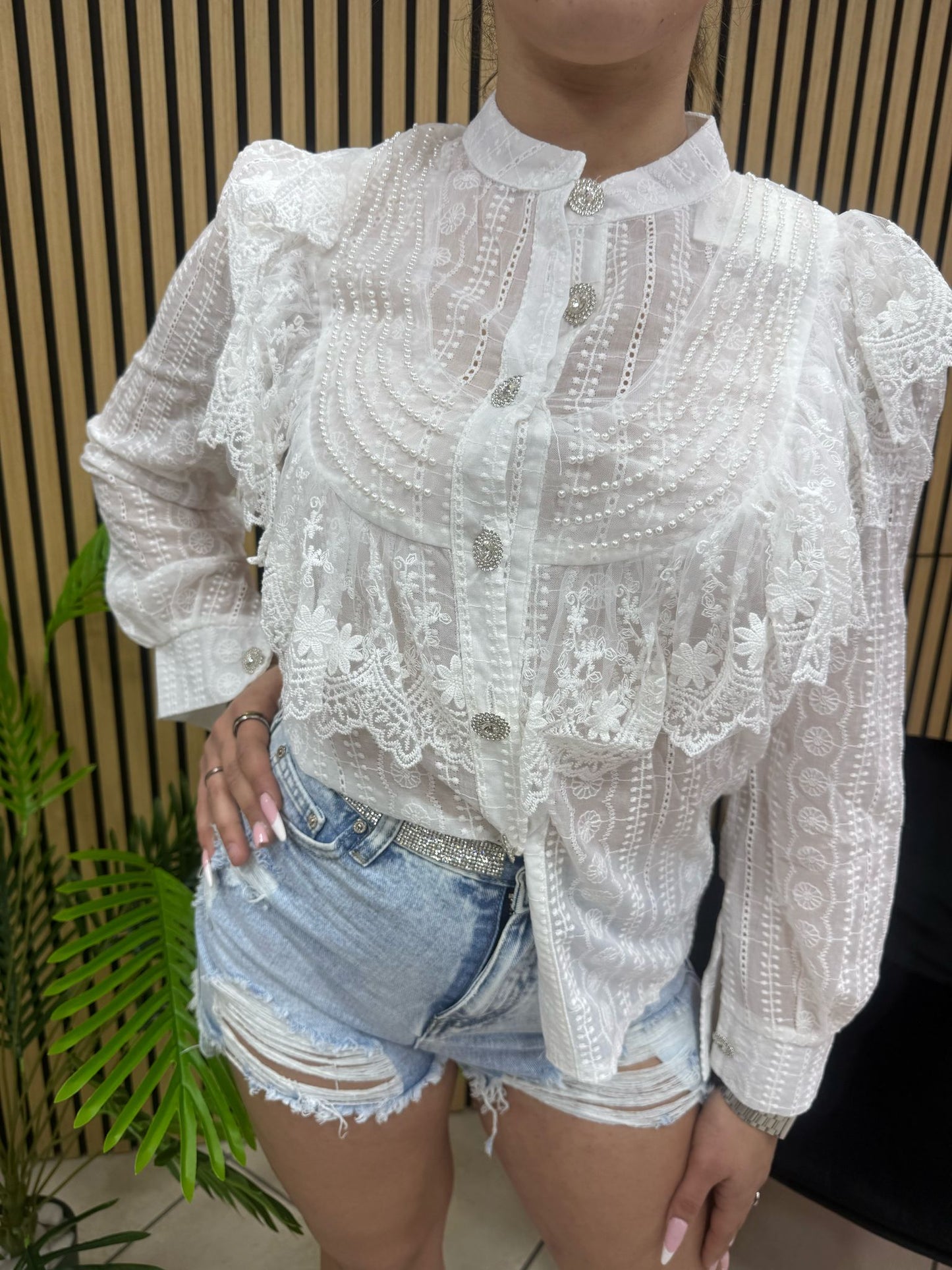 Camicia chic White