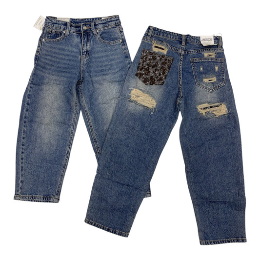 Jeans tasca leop