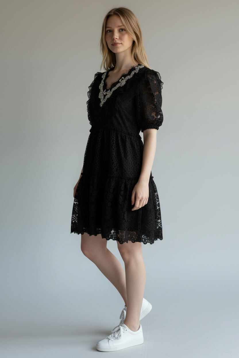 Vestito macramè
