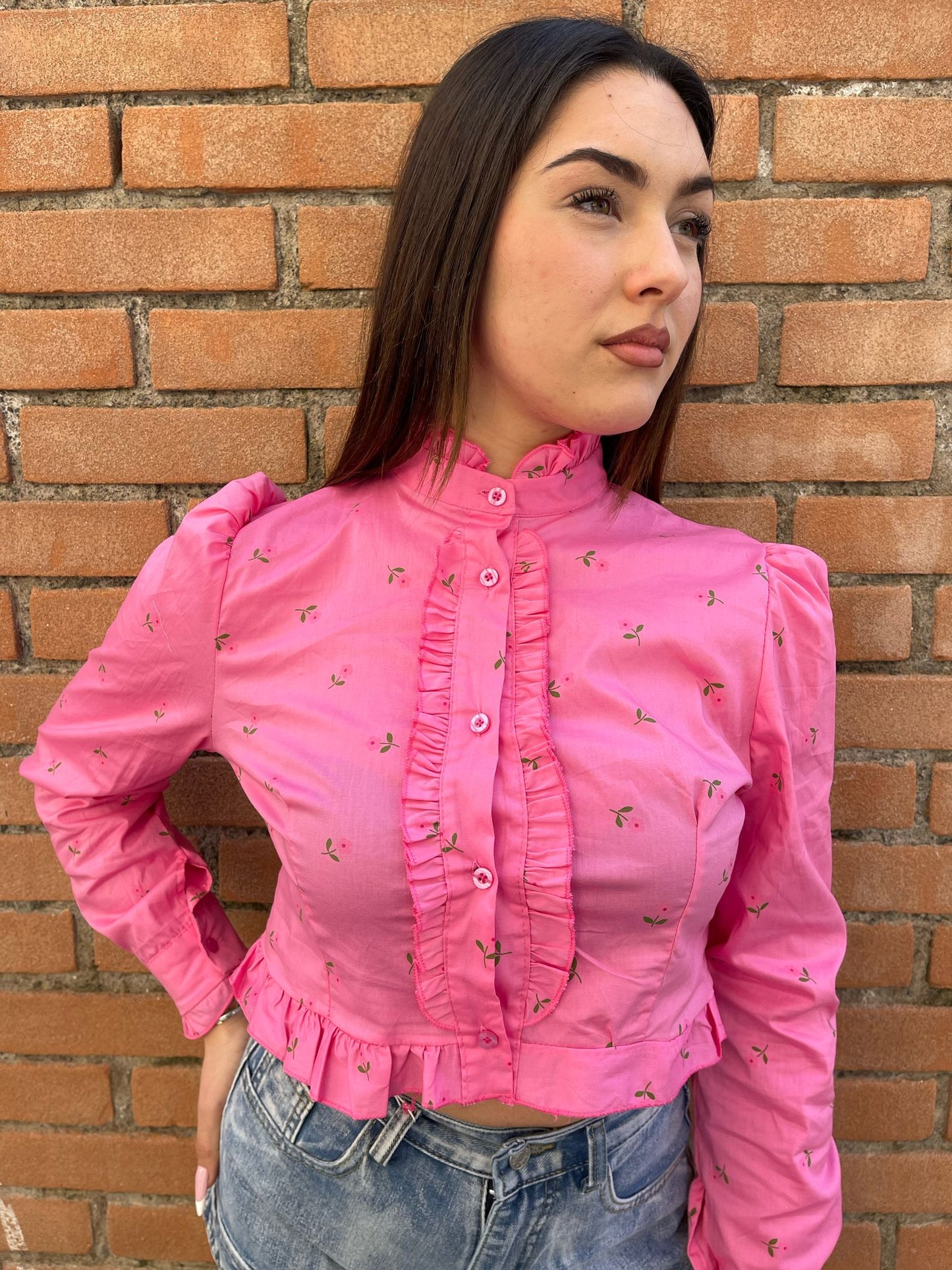 Camicia Flowers